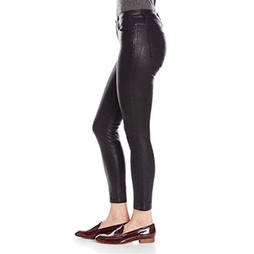Joe's Jeans Coated Vixen Sassy Skinny Ankle Skinny Jean in Darley - Picture 5 of 11